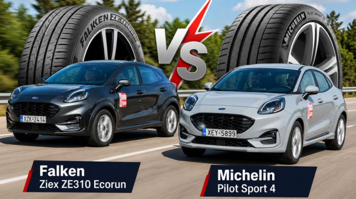 Ποιο λάστιχο; Michelin ή Falken και 130 ευρώ στην τσέπη; Ποιο λάστιχο; Michelin ή Falken και 130 ευρώ στην τσέπη;